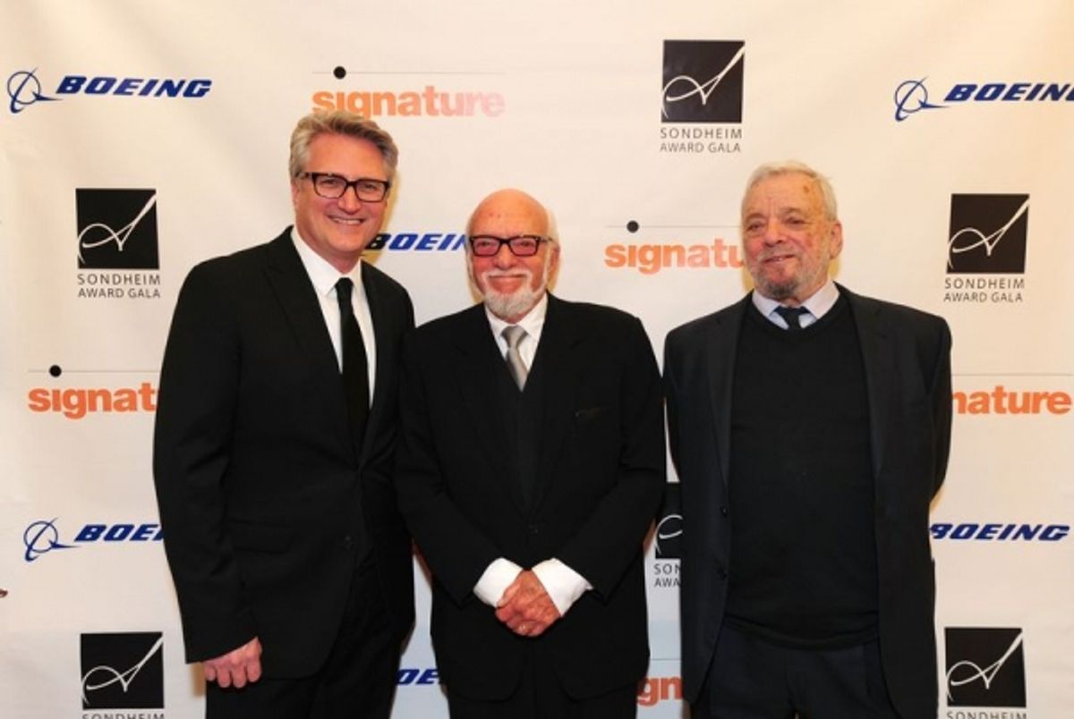 Eric Schaeffer, Hal Prince, Stephen Sondheim at 