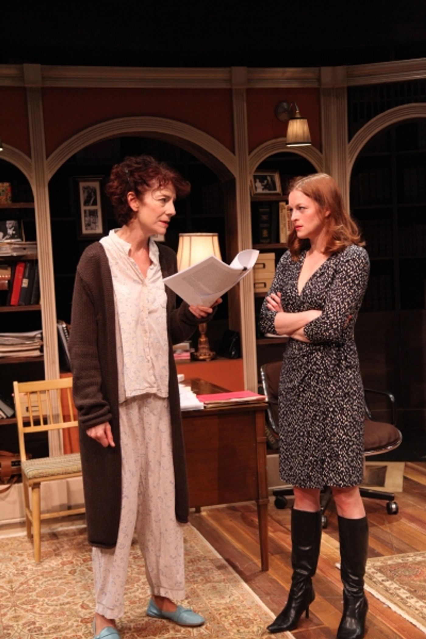 Photo Flash: First Look at Carmen Roman and Gwendolyn Whiteside in COLLECTED STORIES Photo Flash: First Look at Carmen Roman and Gwendolyn Whiteside in COLLECTED STORIES Image