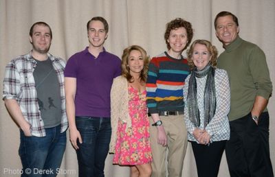 Jake Levitt, John Wascavage, Jennifer Cody, Doug Plaut, Juliet Mills and Maxwell Caul Photo
