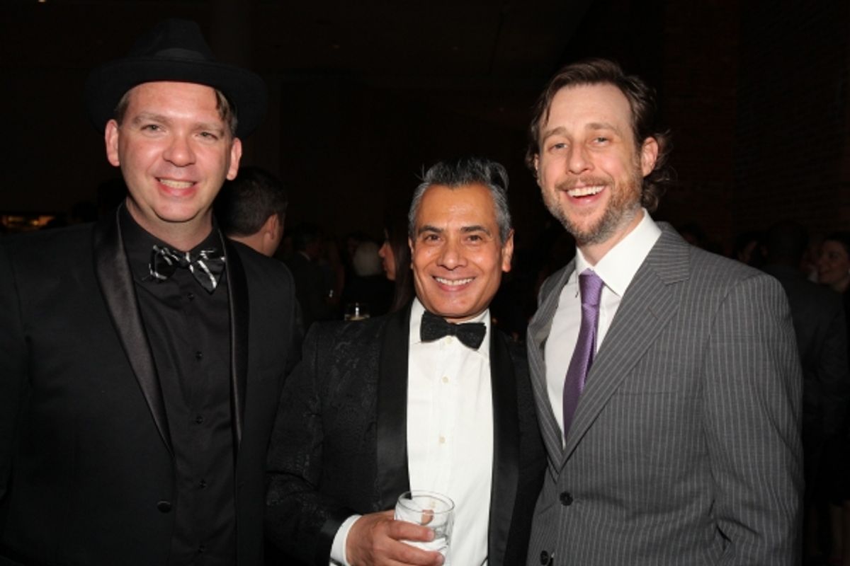 Steven P. Harrington and Jaime Rojo of Brooklyn Street Art, and Artist Patrick Miller of FAILE at 