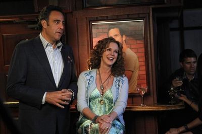 Brad Garrett, Elizabeth Perkins Photo