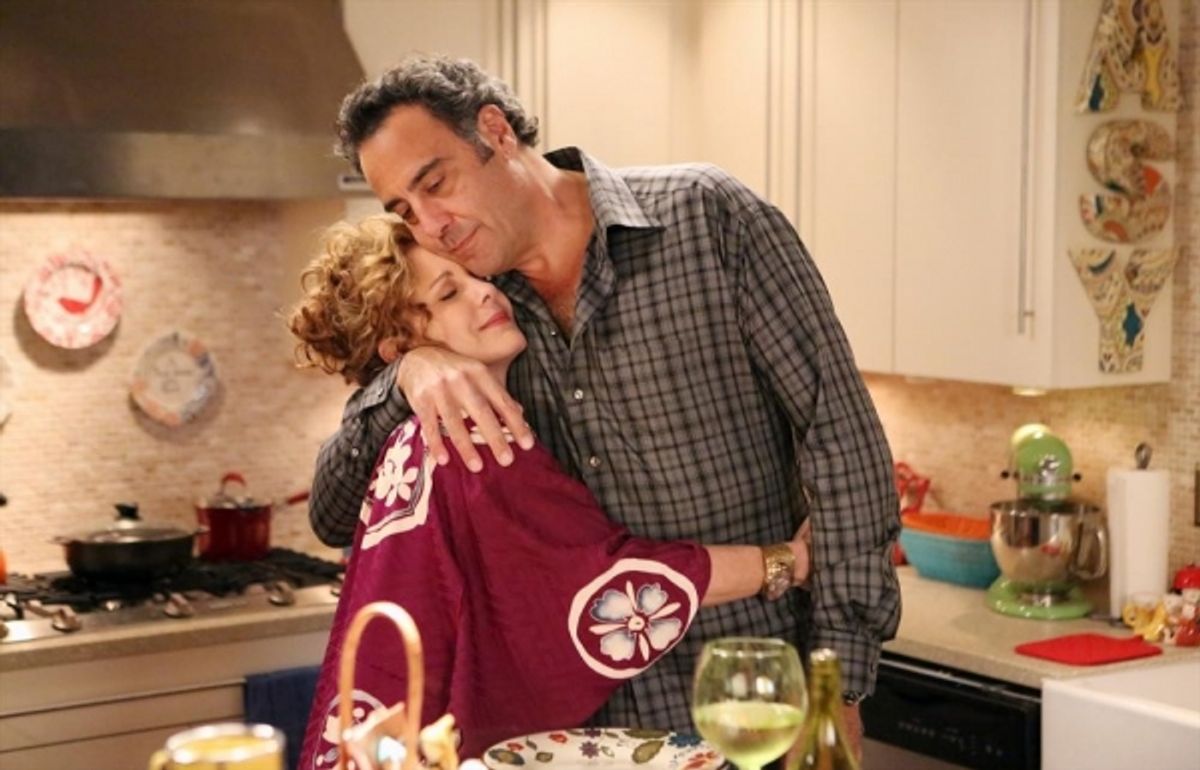 Brad Garrett, Elizabeth Perkins at 