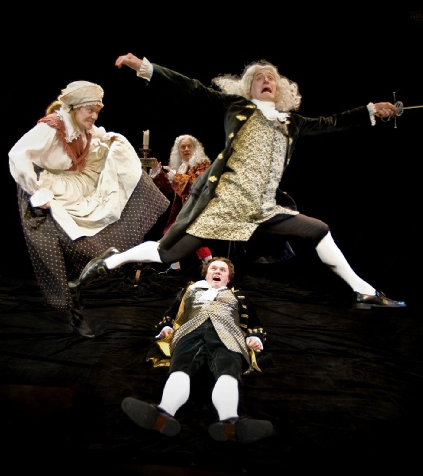 Photo Flash: Sneak Peek at Taproot Theatre's BACH AT LEIPZIG  Image