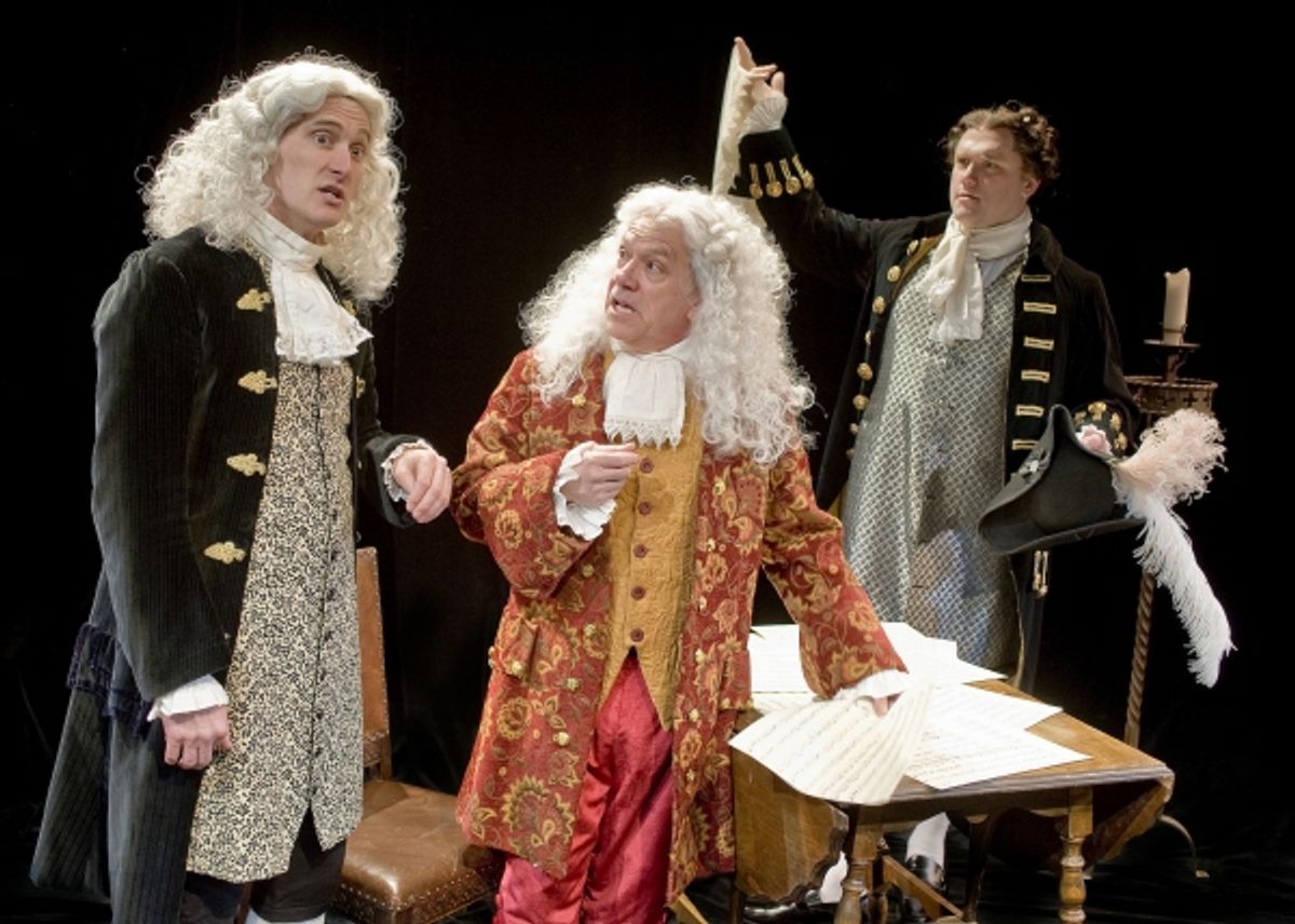 Aaron Lamb, Bill Johns and Nathan Jeffrey at 