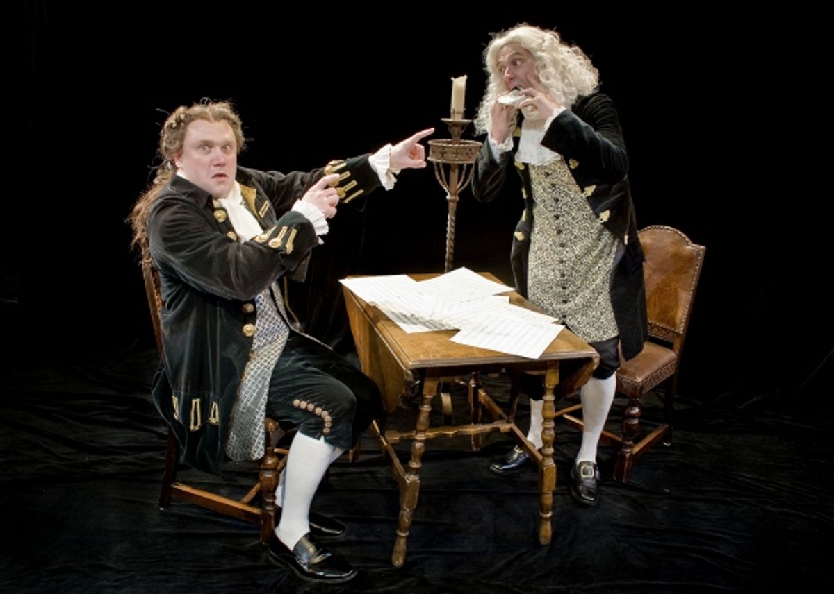 Nathan Jeffrey and Aaron Lamb at 