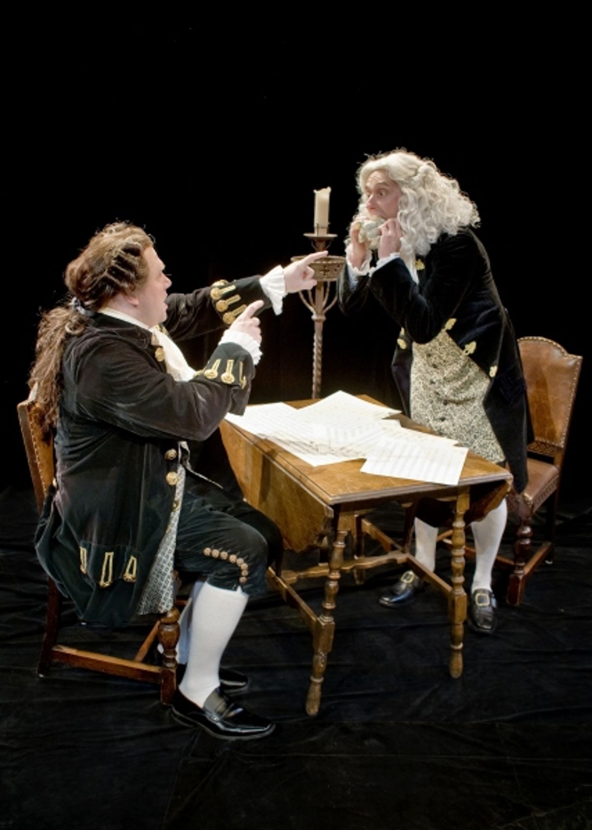 Nathan Jeffrey and Aaron Lamb at 