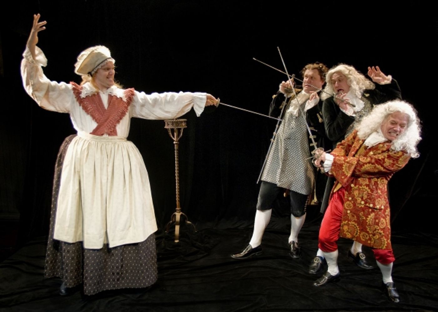 Photo Flash: Sneak Peek at Taproot Theatre's BACH AT LEIPZIG  Image