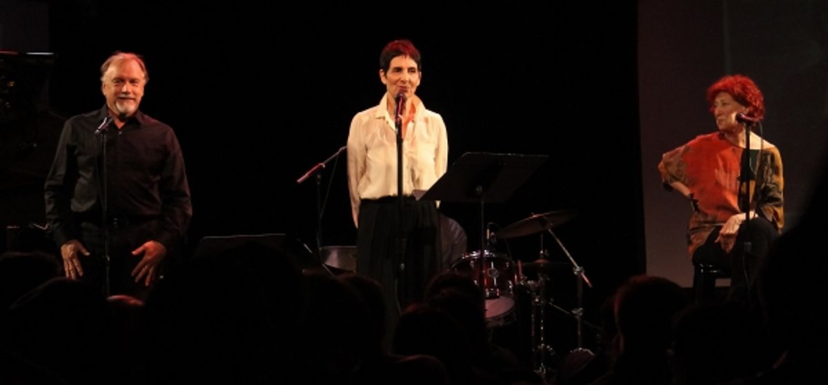 George Lee Andrews, Loni Ackerman and Margery Cohen at 