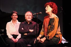 Loni Ackerman, George Lee Andrews and Margery Cohen @ BroadwayWorld Loni Ackerman, George Lee Andrews and Margery Cohen Photo