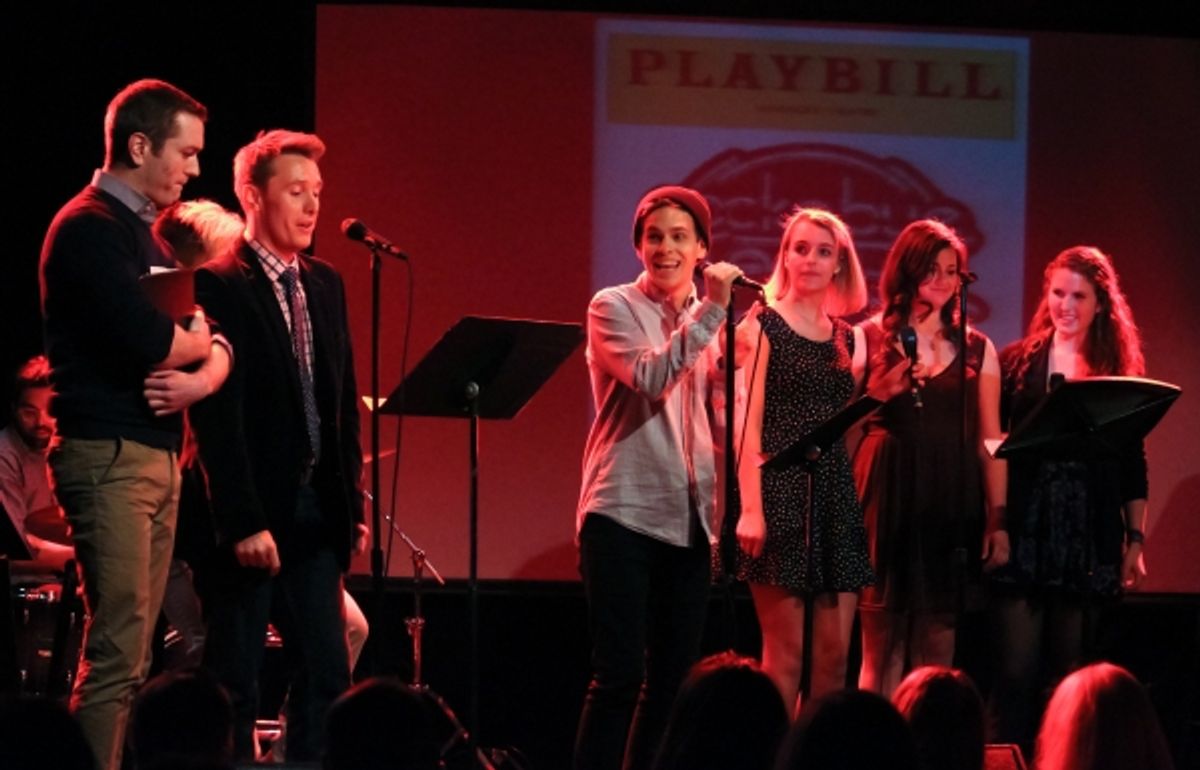 Ryan Speakman, Christopher Ketner, Taylor Trensch, Danielle Gimbal, Amanda Michelle Savan, and Monet Julia Sabel at 