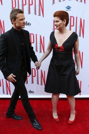 Will Chase & Debra Messing @ BroadwayWorld Will Chase & Debra Messing Photo