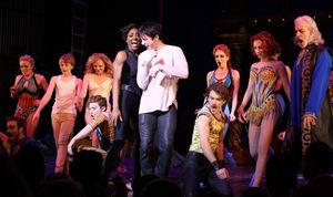 Andrew Cekala, Rachel Bay Jones, Andrea Martin, Patina Miller, Matthew James Thomas, Charlotte d'Amboise & Terrence Mann & cast @ BroadwayWorld Andrew Cekala, Rachel Bay Jones, Andrea Martin, Patina Miller, Matthew James Thomas, Photo