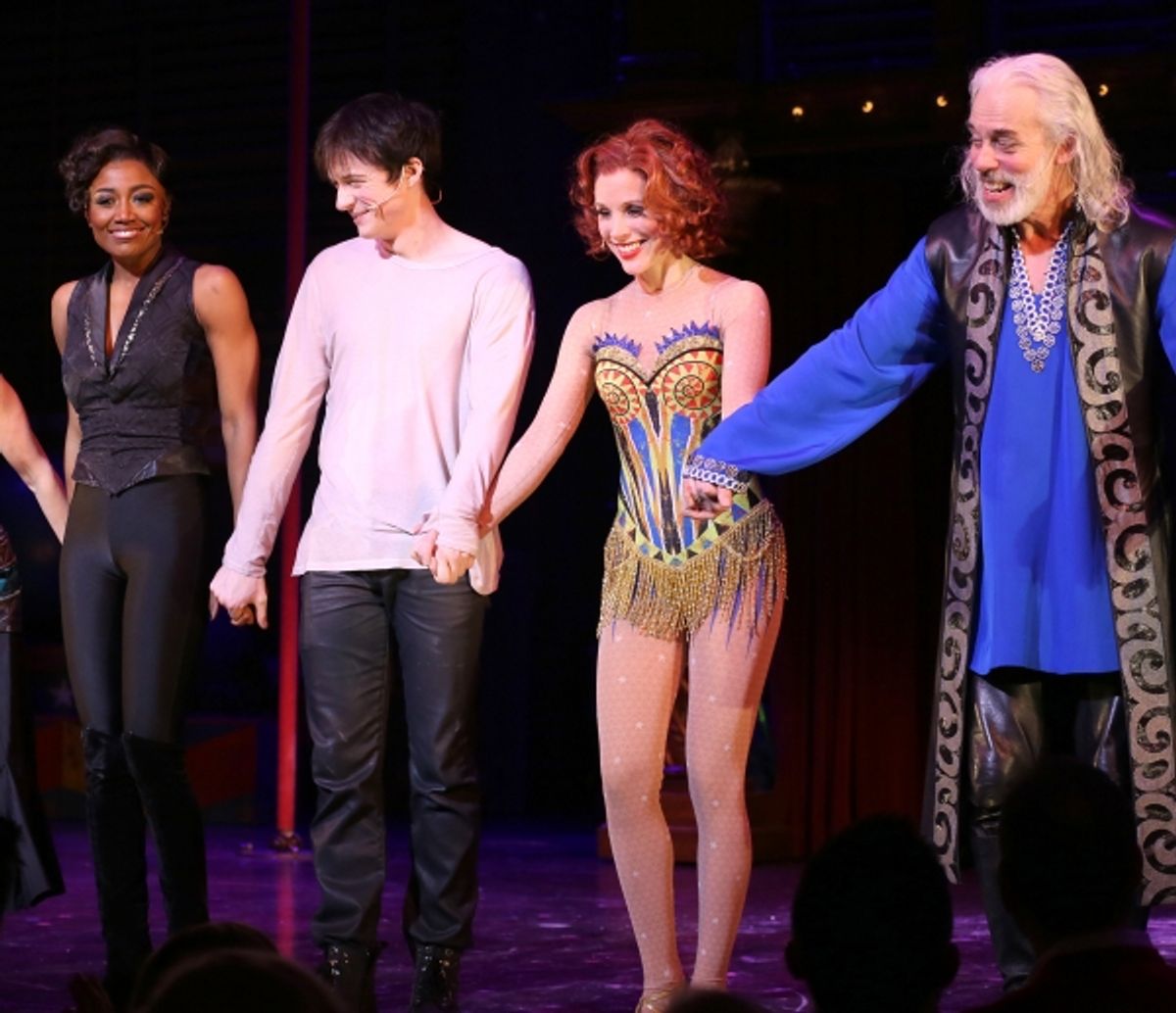 Patina Miller, Matthew James Thomas, Charlotte d'Amboise & Terrence Mann    at 