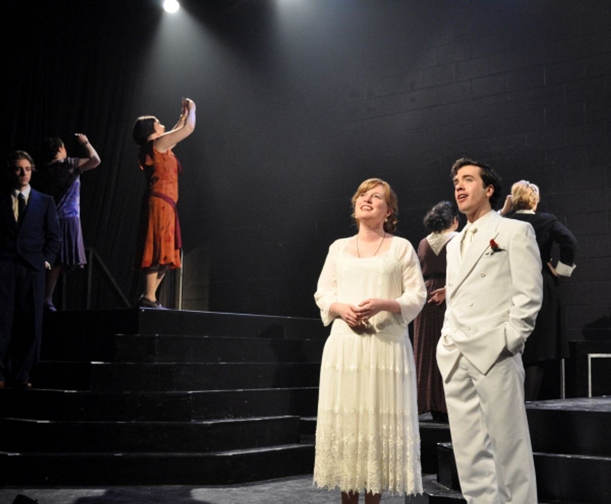 Laura McClain, Nate Lewellyn and Ensemble at 