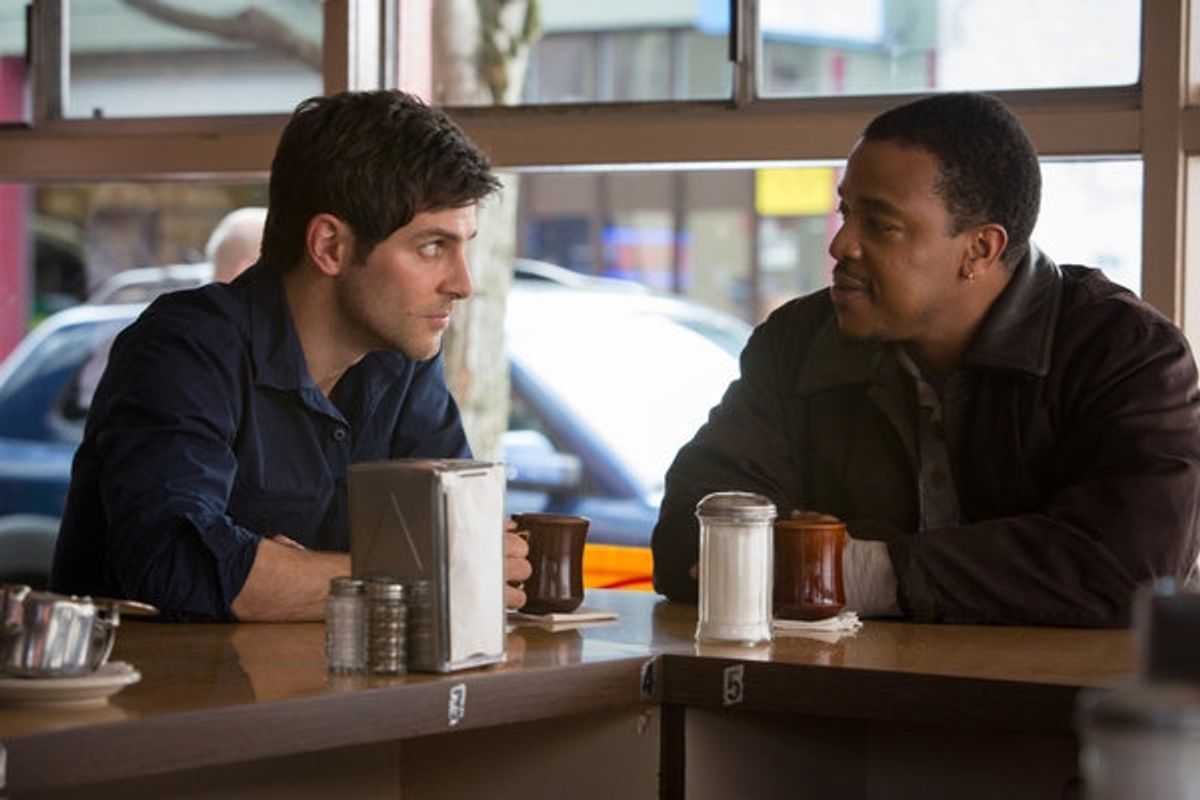 David Giuntoli, Russell Hornsby at 