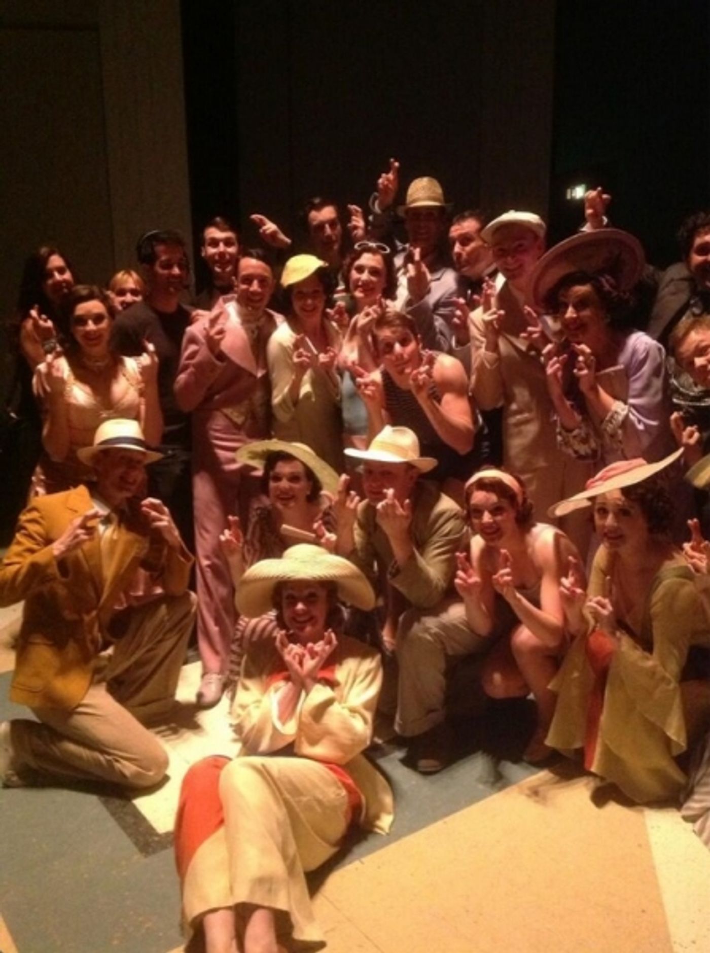 Photo Flash: Saturday Intermission Pics, April 27 - First SIP from THE BOOK OF MORMON in London and More! Image