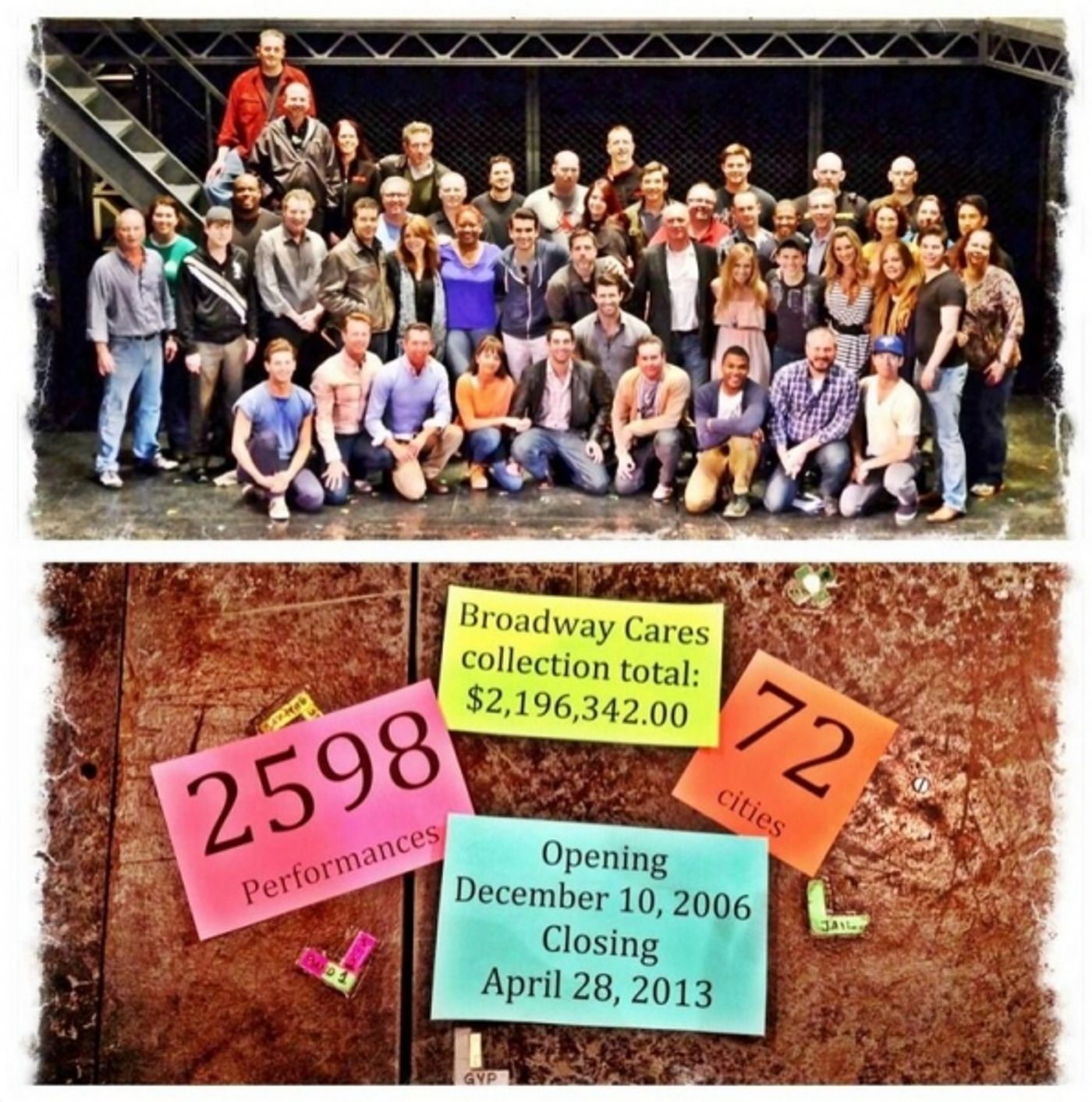 Photo Flash: Saturday Intermission Pics, April 27 - First SIP from THE BOOK OF MORMON in London and More! Image