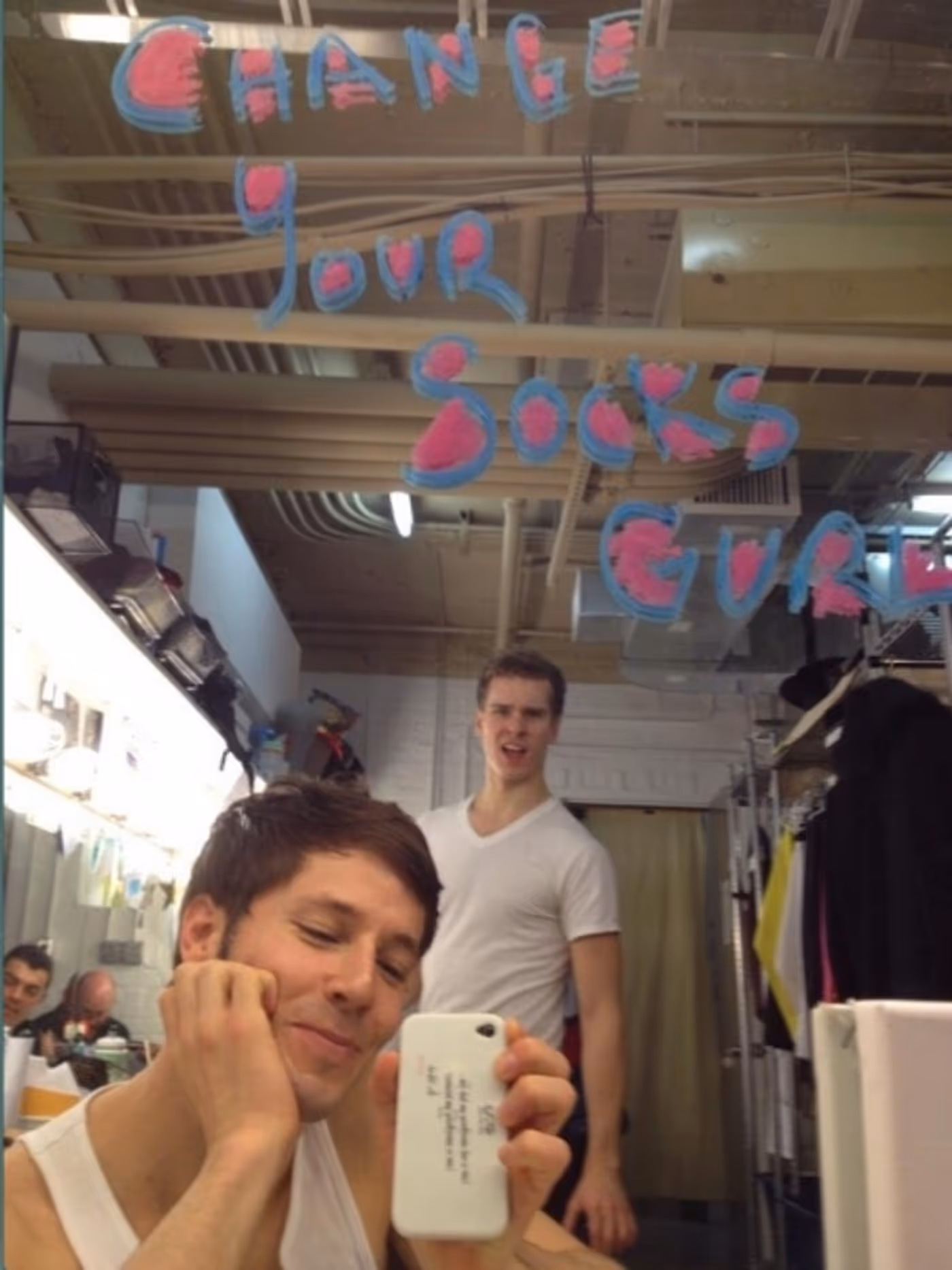 Photo Flash: Saturday Intermission Pics, April 27 - First SIP from THE BOOK OF MORMON in London and More! Image