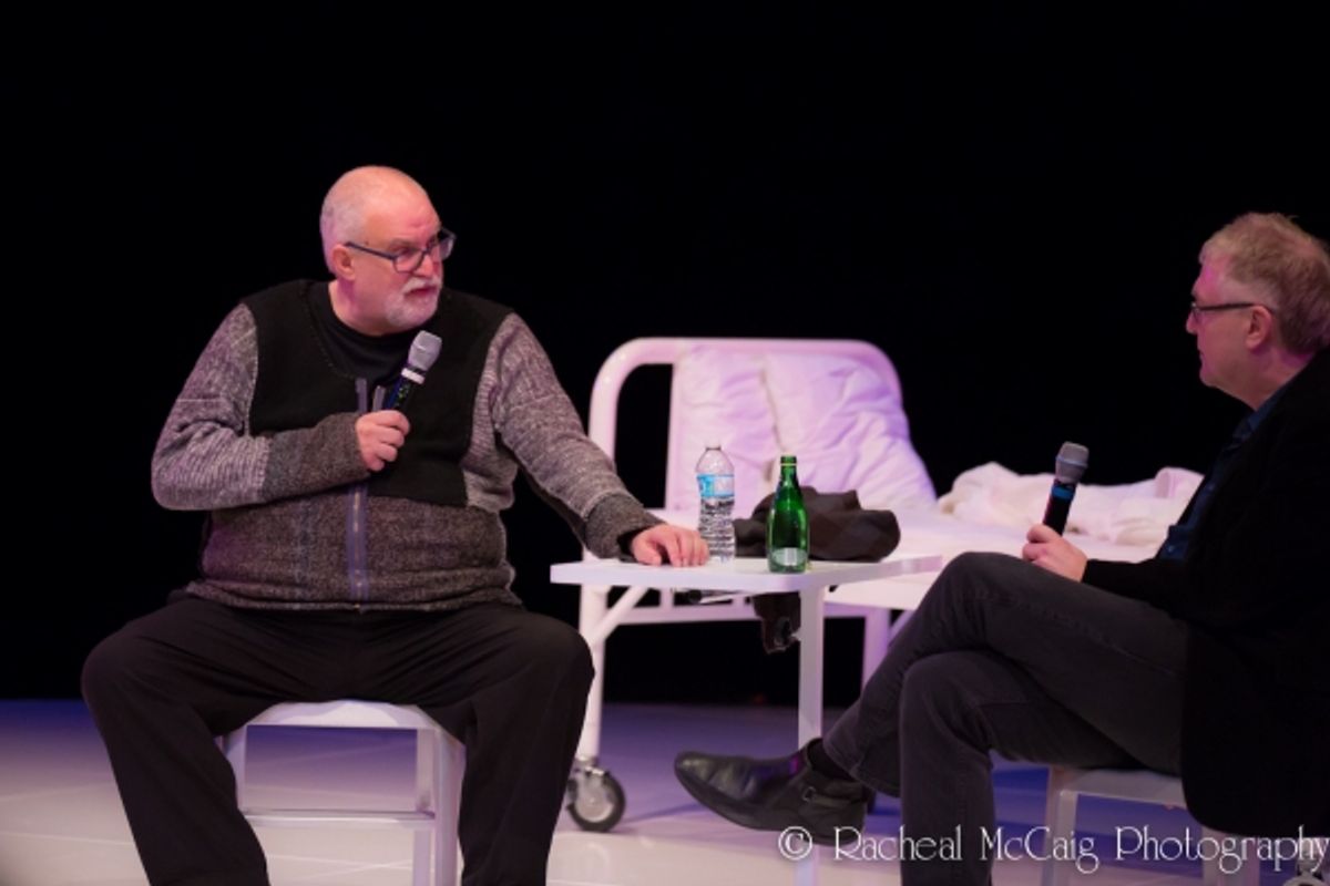 William Finn and Richard Ouzounian  at 