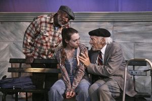 Carl Crudup, Melissa Collins, Jack Axelrod. @ BroadwayWorld Carl Crudup, Melissa Collins, Jack Axelrod. Photo