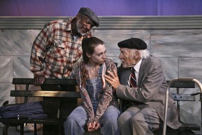 Carl Crudup, Melissa Collins, Jack Axelrod. Photo