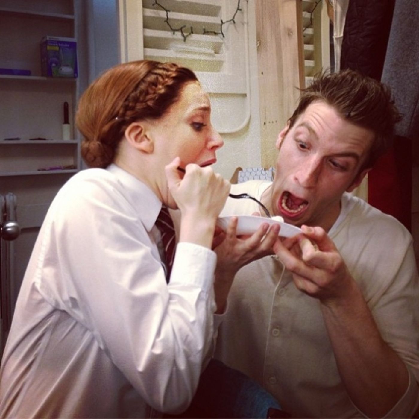 Photo Flash: Saturday Intermission Pics, April 27, Part 2 - PETER PAN Tour's Last SIP and More!  Image