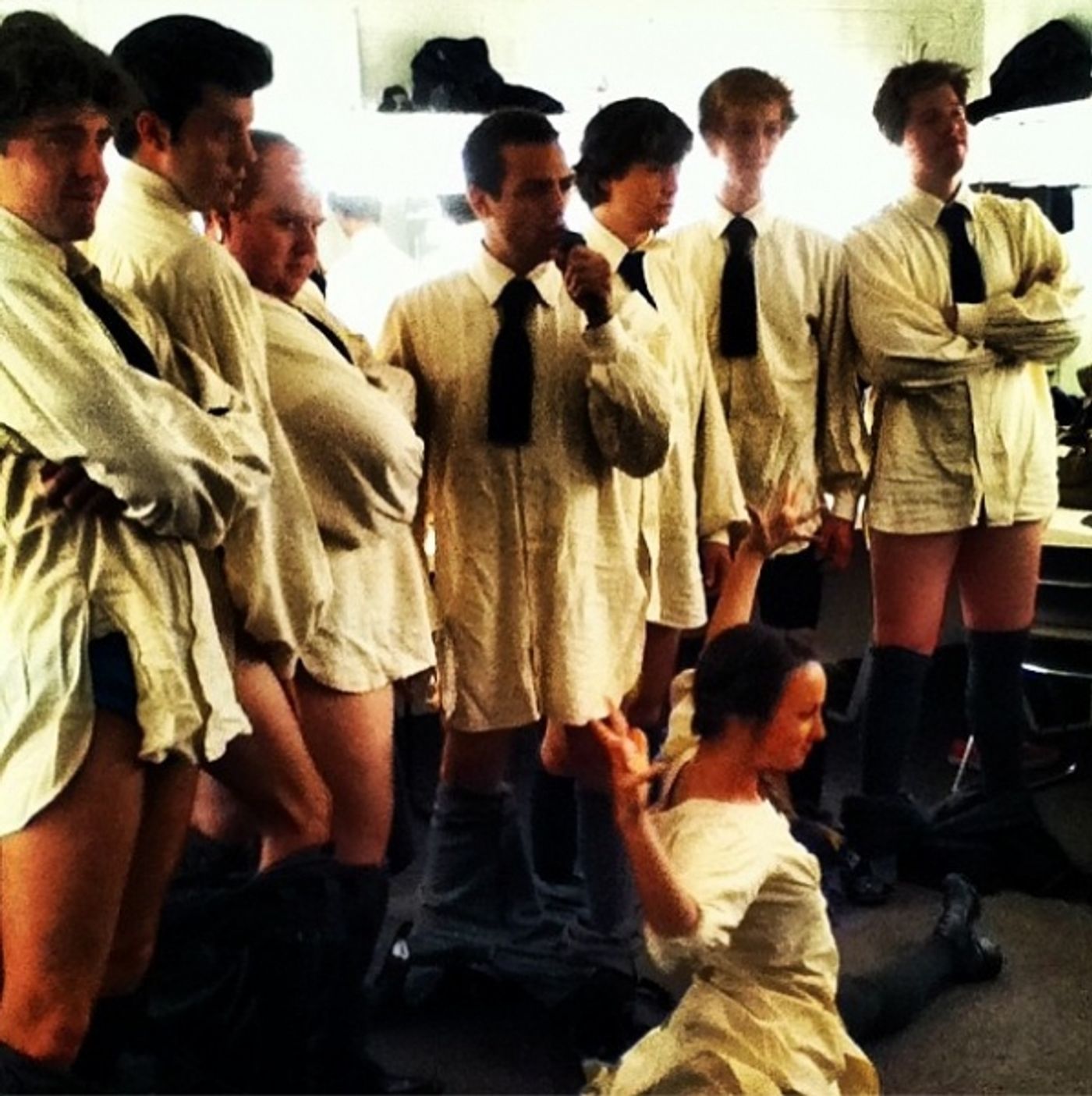 Photo Flash: Saturday Intermission Pics, April 27, Part 2 - PETER PAN Tour's Last SIP and More!  Image