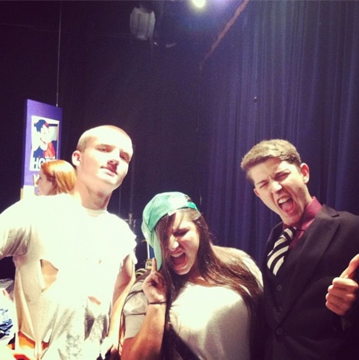 Photo Flash: Saturday Intermission Pics, April 27, Part 2 - PETER PAN Tour's Last SIP and More!  Image