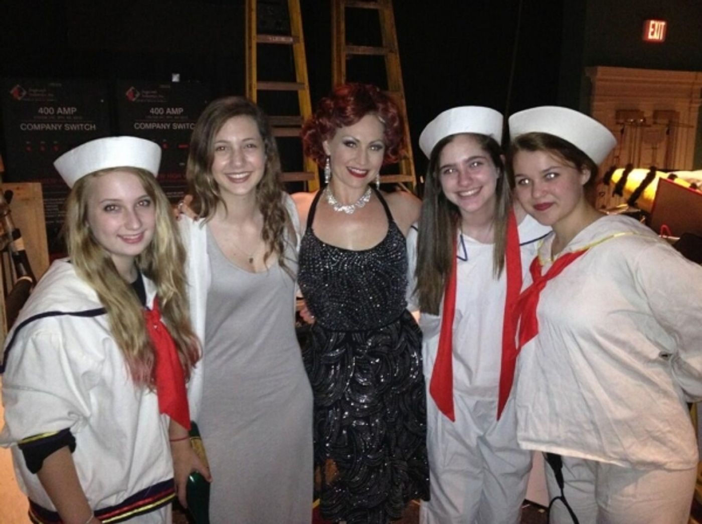 Photo Flash: Saturday Intermission Pics, April 27, Part 2 - PETER PAN Tour's Last SIP and More!  Image