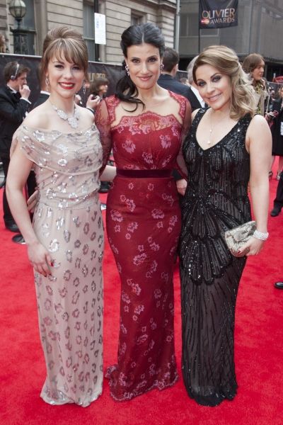 Gina Beck, Idina Menzel and Louise Dearman Photo