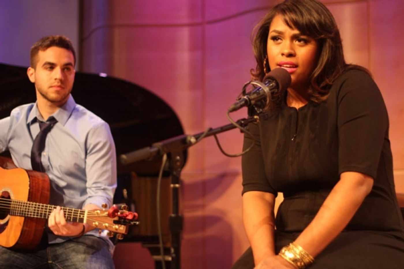 Photo Flash: HANDS ON A HARDBODY's Allison Case, Jay Armstrong Johnson and More at broadwayUNLOCKED  Image