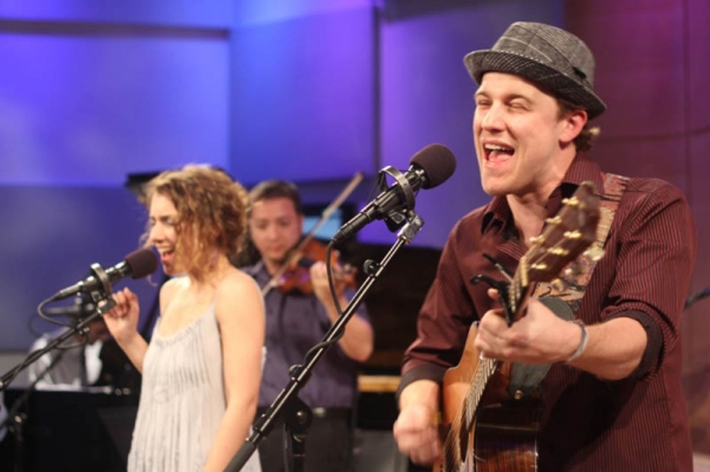 Photo Flash: HANDS ON A HARDBODY's Allison Case, Jay Armstrong Johnson and More at broadwayUNLOCKED  Image