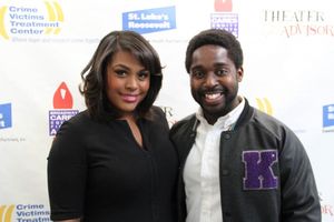 Raena White and Mykal Kilgore @ BroadwayWorld Raena White and Mykal Kilgore Photo