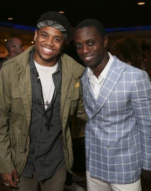 Tristan Wilds and Adesola Osakalumi @ BroadwayWorld Tristan Wilds and Adesola Osakalumi Photo