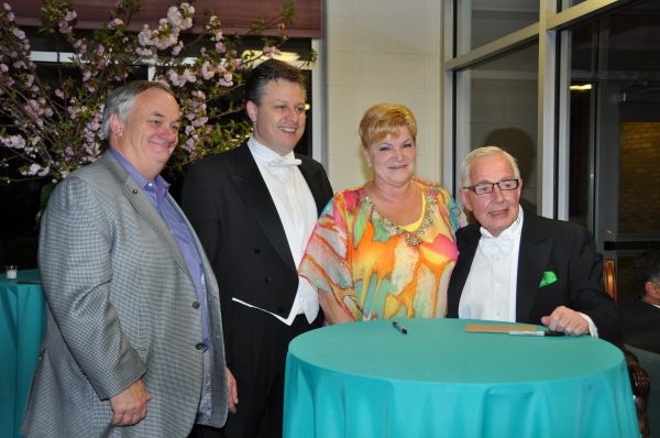 Richard Taylor, Anthony Kearns, Aleta Taylor and Patrick Healy Photo