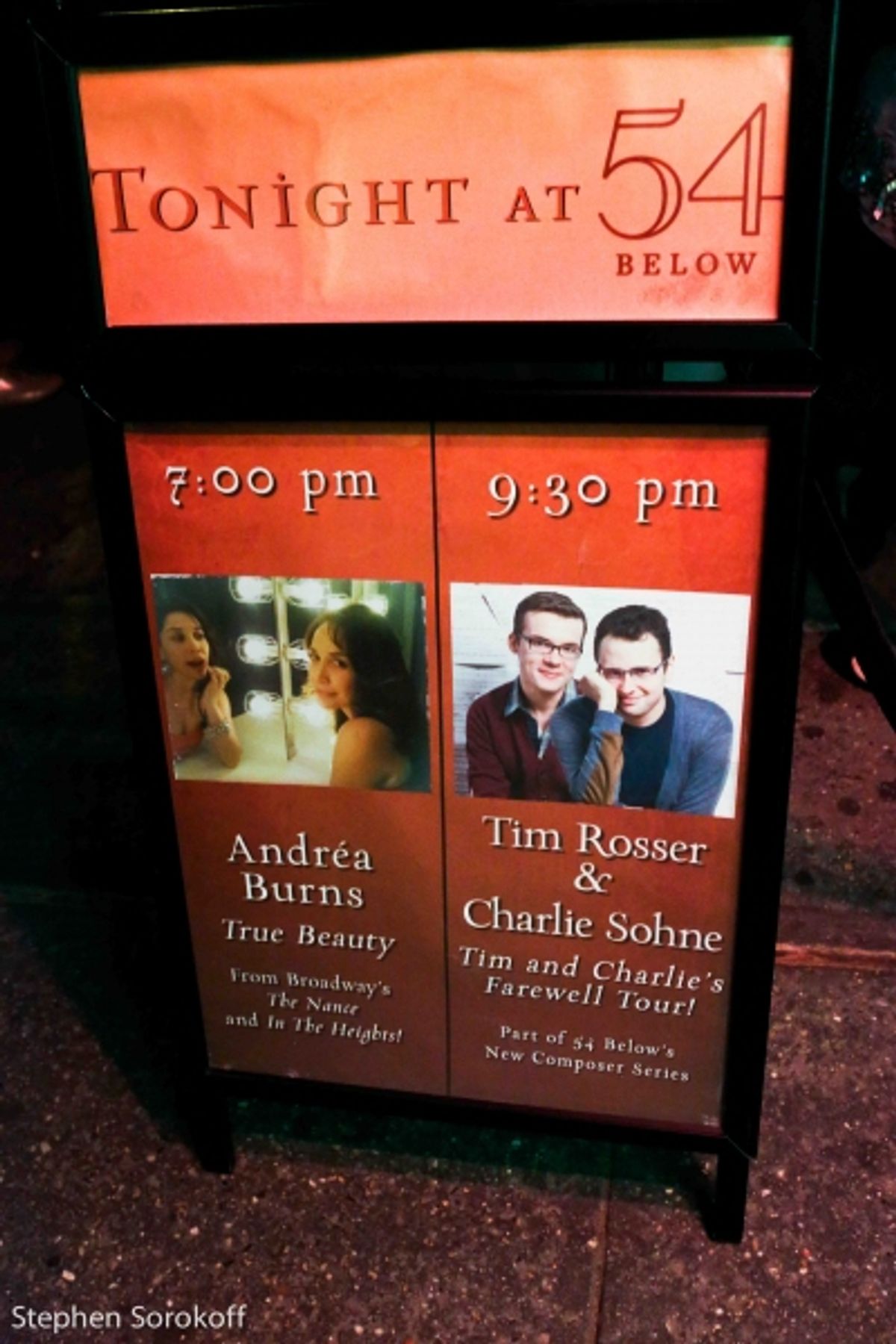 Andrea Burns &amp; Nathan Lane at 