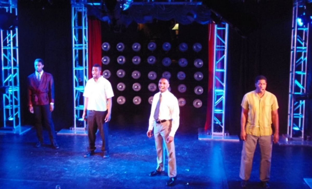 Caliaf St. Aubyn, Donald King, Kolton Bradley, Charles Browning  at 