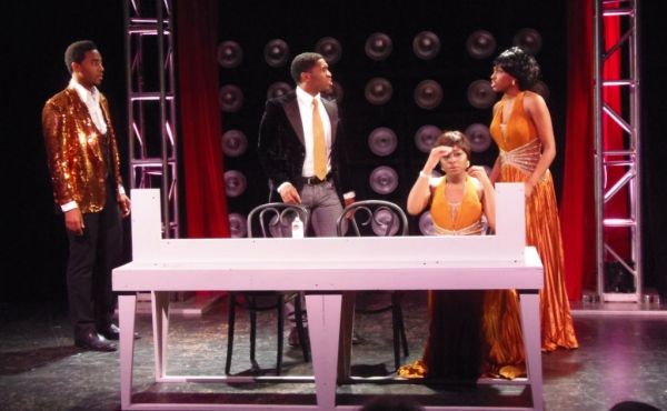 Caliaf St. Aubyn, Charles Browning, Charnette Batey and Aisha Curtiss  Photo