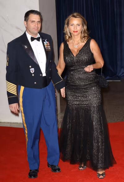 Lara Logan &amp; husband Joseph Burkett Photo