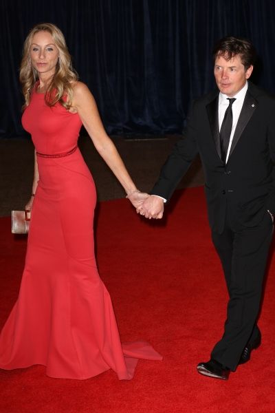 Tracy Pollan, Michael J. Fox Photo