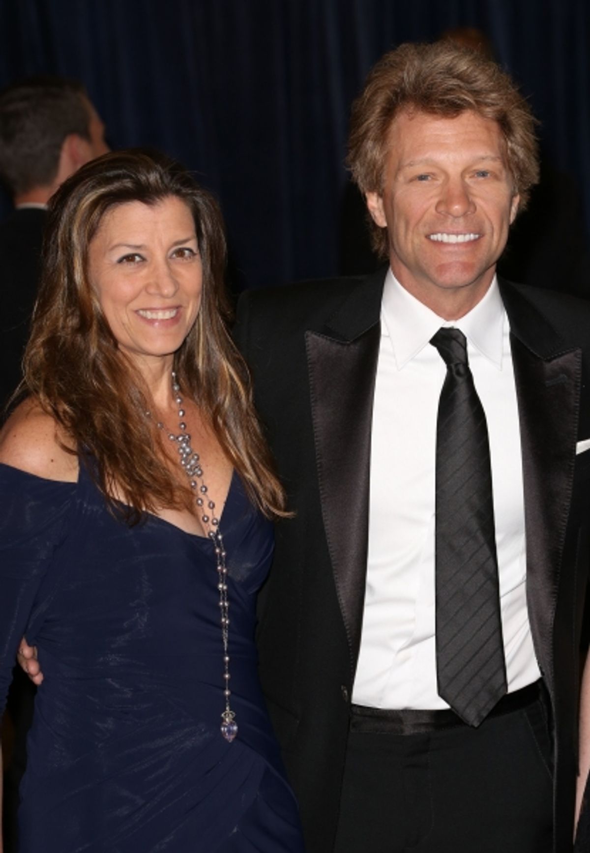 Jon Bon Jovi and his wife, Dorothea Hurley  at 