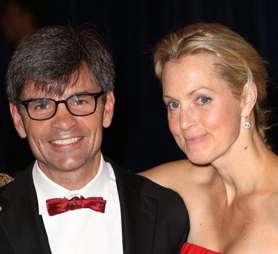 George Stephanopoulos with wife  Alexandra Wentworth  Photo
