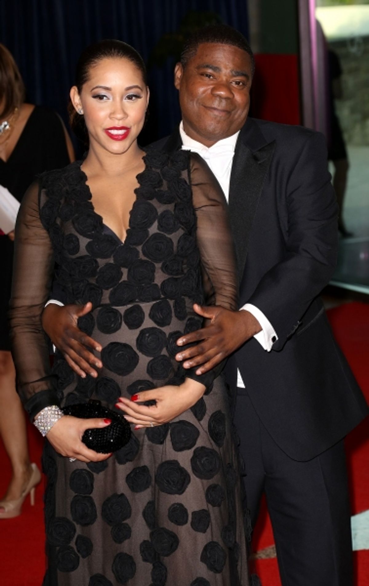 Megan Wollover, Tracy Morgan at 