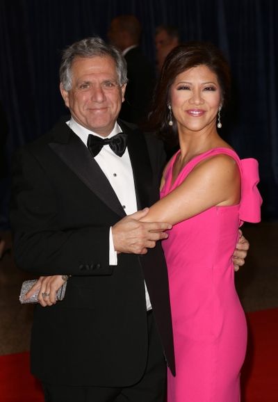 Leslie Moonves & Julie Chen Photo
