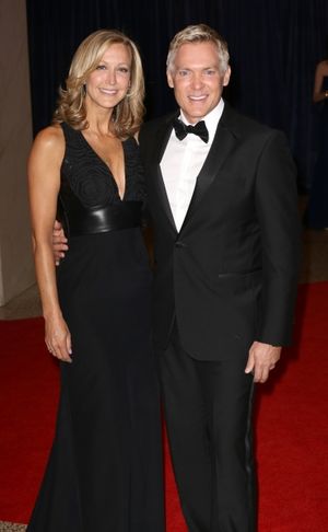 Lara Spencer & Sam Champion @ BroadwayWorld Lara Spencer & Sam Champion Photo