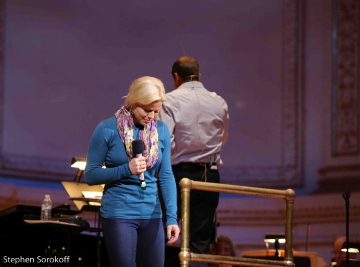 Photo Coverage: In Rehearsal for the New York Pops 30th Anniversary Celebration With Megan Hilty, Laura Osnes and More! Image