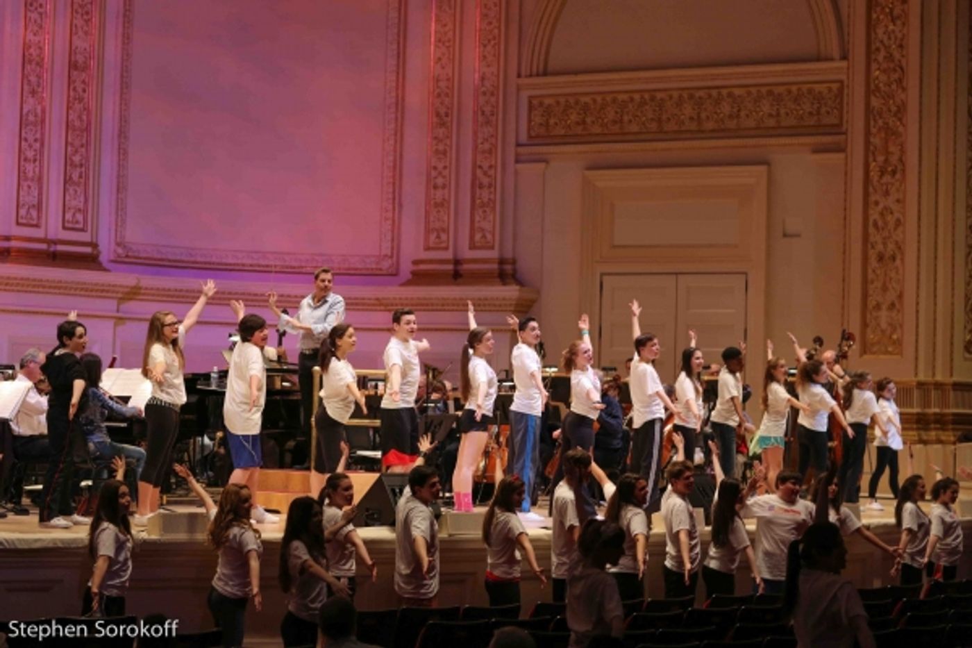 Photo Coverage: In Rehearsal for the New York Pops 30th Anniversary Celebration With Megan Hilty, Laura Osnes and More! Image