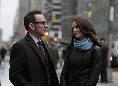 Michael Emerson, Amy Acker Photo