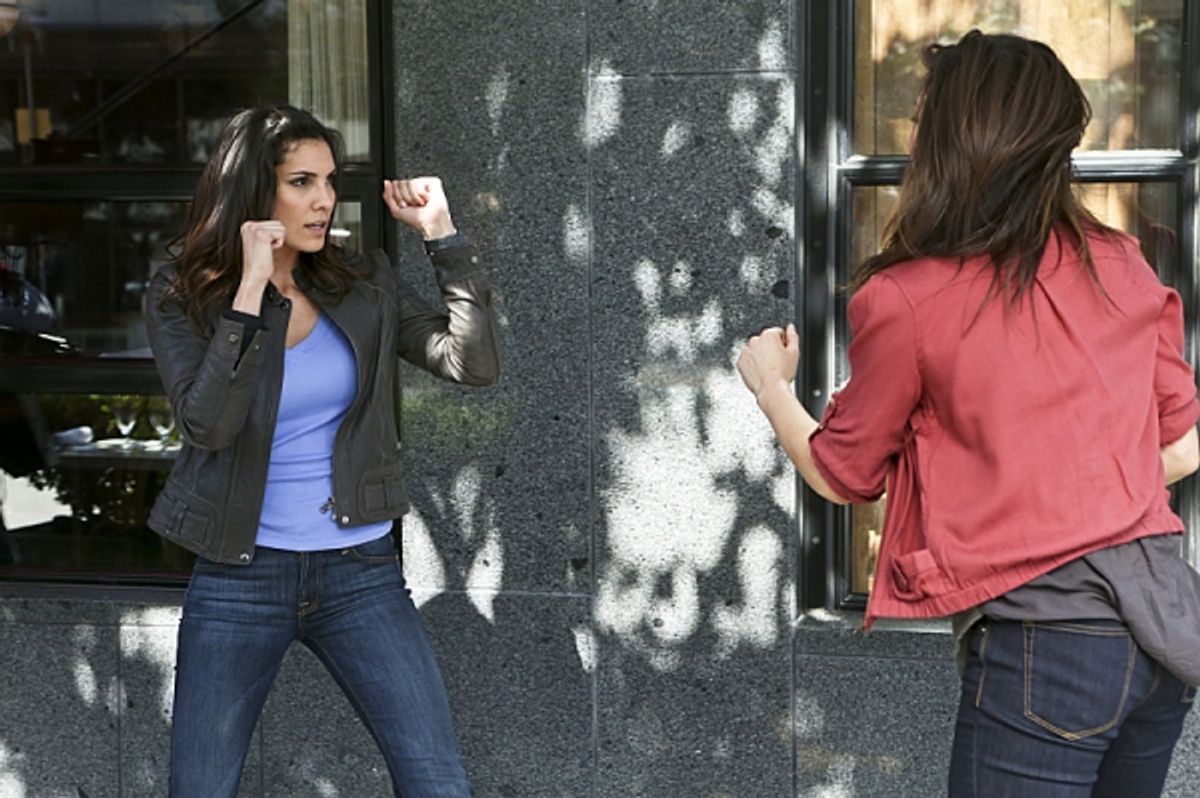 Daniela Ruah, Jeananne Goossen at 