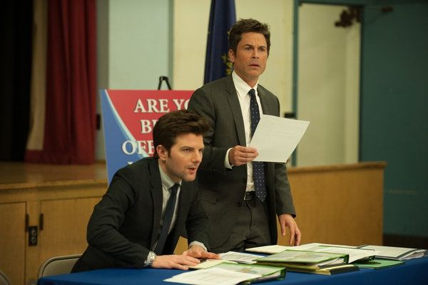 Adam Scott, Rob Lowe Photo